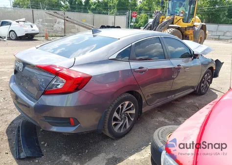 2017 Honda Civic Ex z USA, uszkodzony, nr VIN 19XFC2F75HE220612